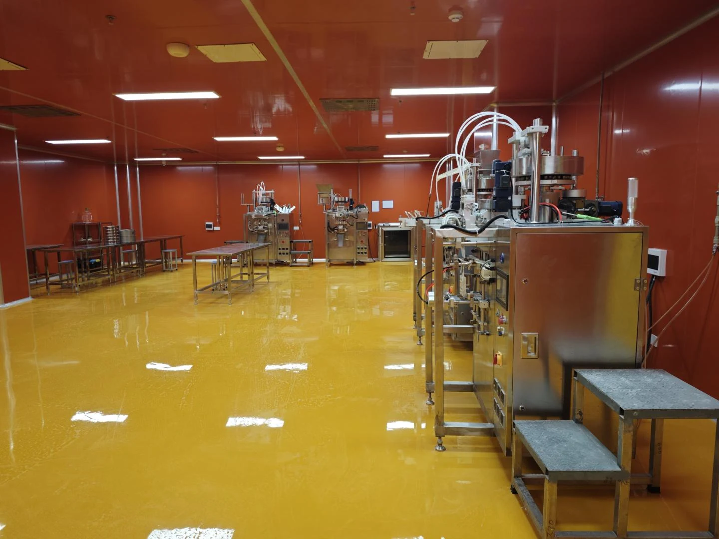 JWAY BIO shared-company functional pouch manufacturing floor in Hunan