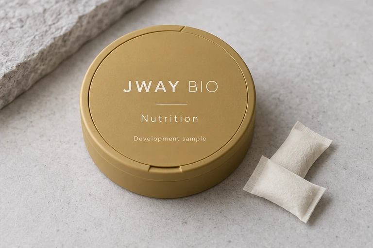 JWAY BIO Nutrition packaging development concept